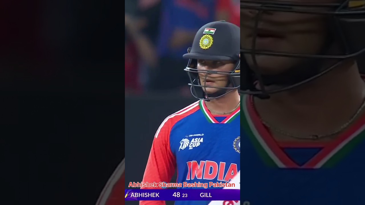 Abhishek Sharma Bashing Pakistan in Asia Cup 