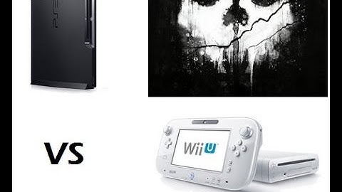 COD GHOSTS Graphics Face-off - PS3 vs Wii U