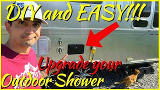 Upgrade your OUTDOOR Shower - Why Not RV: Ep 148
