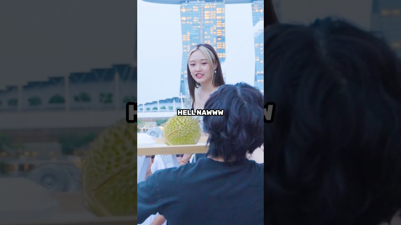 Первый раз пробую ДУРИАН 🇸🇬