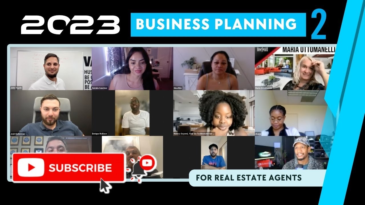 2023 Business Planning for Real Estate Professionals (P 2/3) MARKETING | Pro Agents