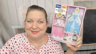 Melissa and Doug Cinderella Magnetic Dress Up Paper Doll