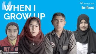 Orphans' Dreams for the Future