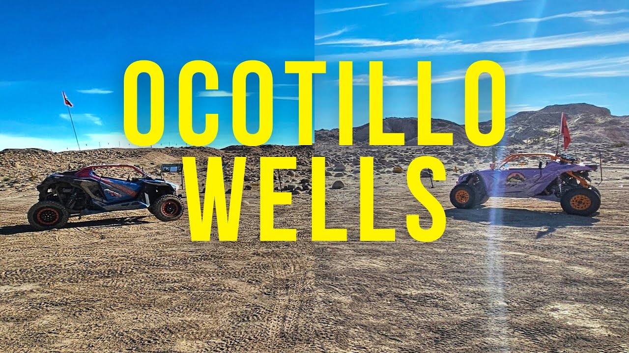 Exploring the desert of Ocotillo Wells on our way to Hammertown, USA