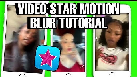 Video star motion blur tutorial | how to do motion blur transition in video star for free