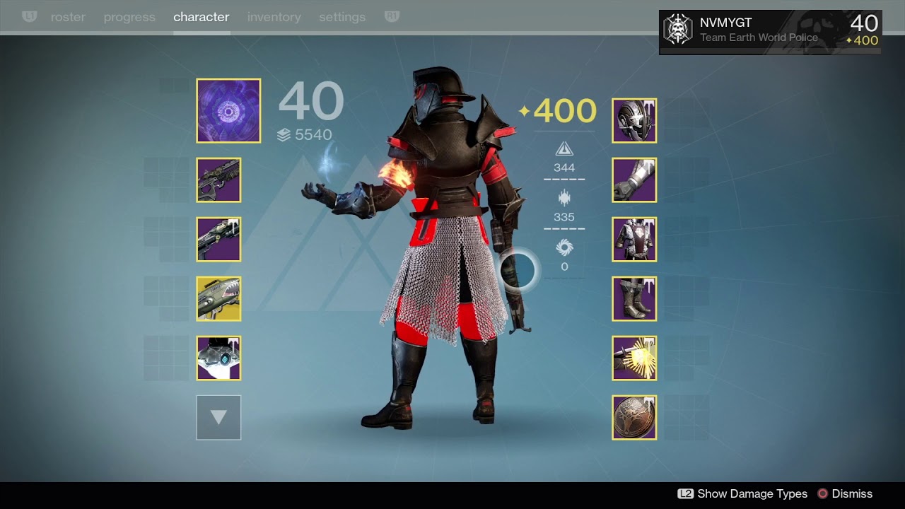 Days of Iron armor sets with ornaments Destiny 1
