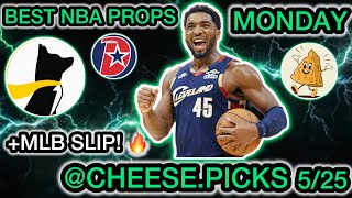 BEST NBA Player Props Monday 5/25 - BEST NBA Prop Analysis TODAY!