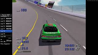 NASCAR 2001 (PS2) Darlington [WR] No Max Laps — Fastest Lap in 26.946s