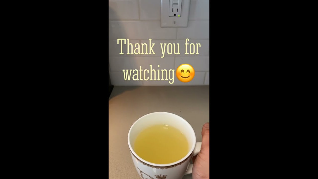 Ginger lemon tea sore throat cold & cough YouTube