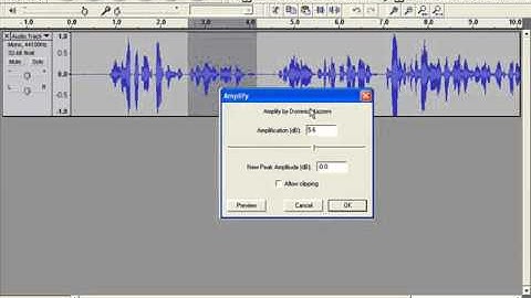 Adjusting the Volume Level - Using Audacity by USF