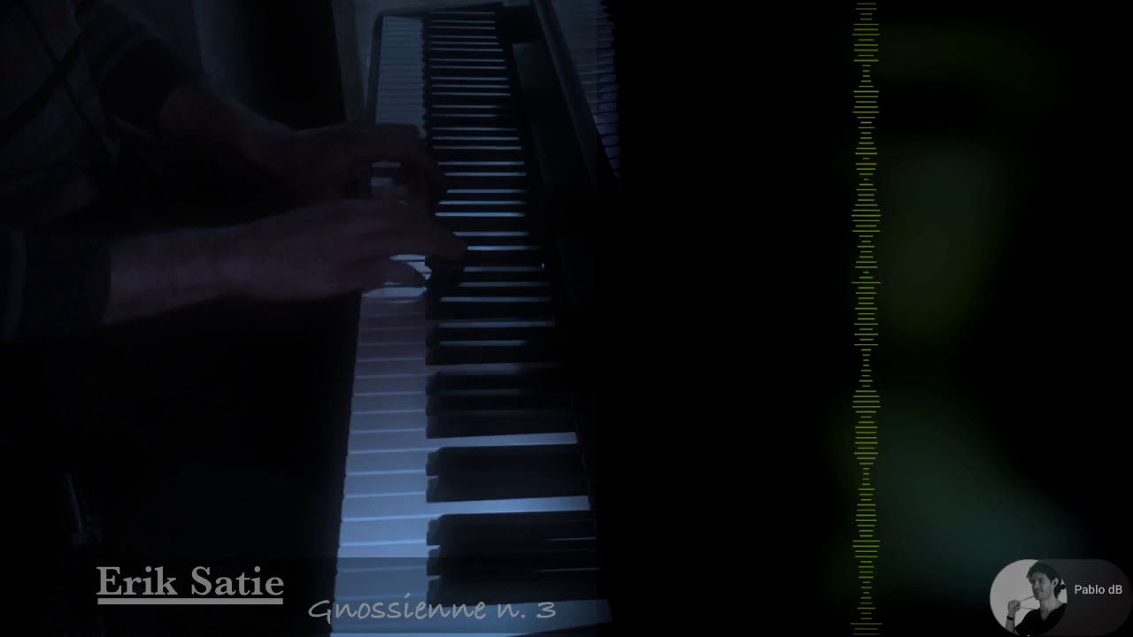Erik Satie - Gnossienne n. 3 [Pablo dB] (PIANO COVER)