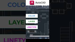 Match Properties #autocadtutorial #autocadtips #design
