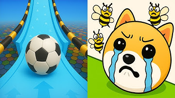 Action Balls VS Save The Dog - All Levels Gameplay Android iOS Ep 1