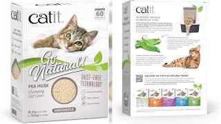 Catit Go Natural Pea Husk Clumping Cat Litter: Eco-Friendly, Dust-Free, and Flushable screenshot 4