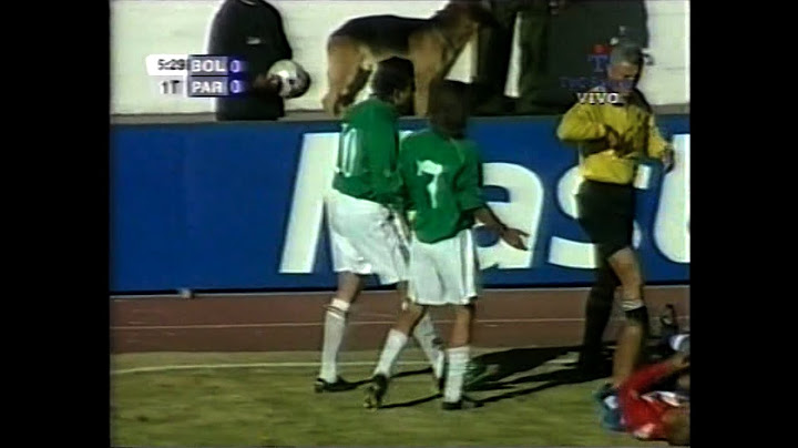 2004.06.01 Bolivia 2 - Paraguay 1 (Partido Completo - Clasificatorias Alemania 2006)