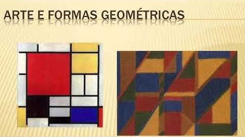 Aula 11 de L.A. 3° ano - Formas geométricas em obras de arte