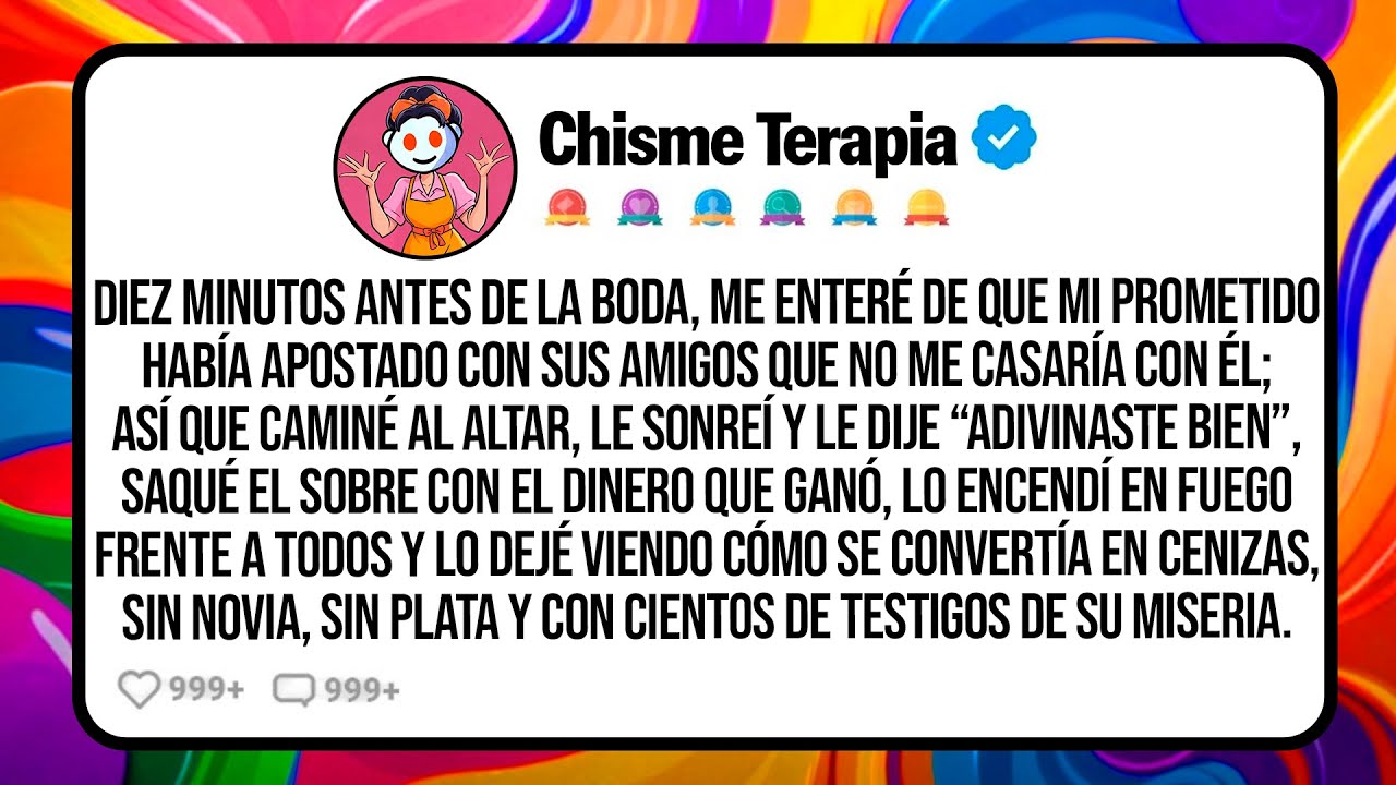 Diez Minutos Antes De La Boda, Me Enteré De Que Mi Prometido Había Apostado Con Sus Amigos Que...