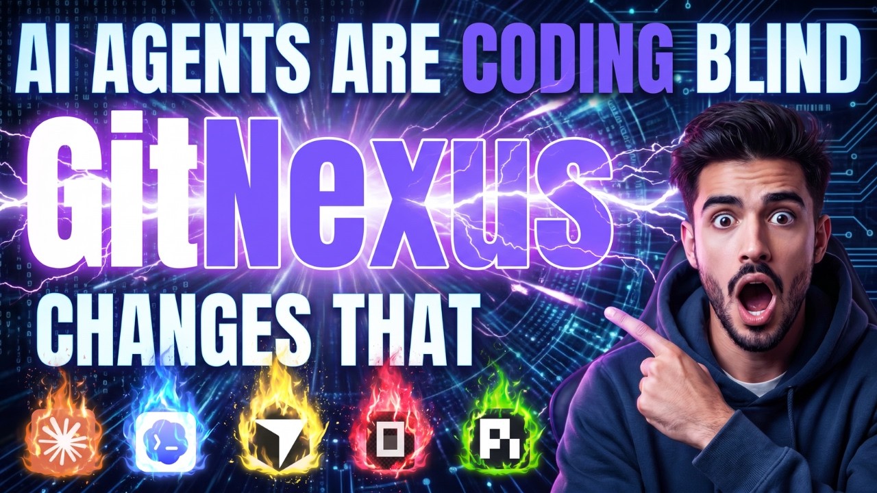 Your AI Agent Is Coding Blind — GitNexus Changes That - YouTube