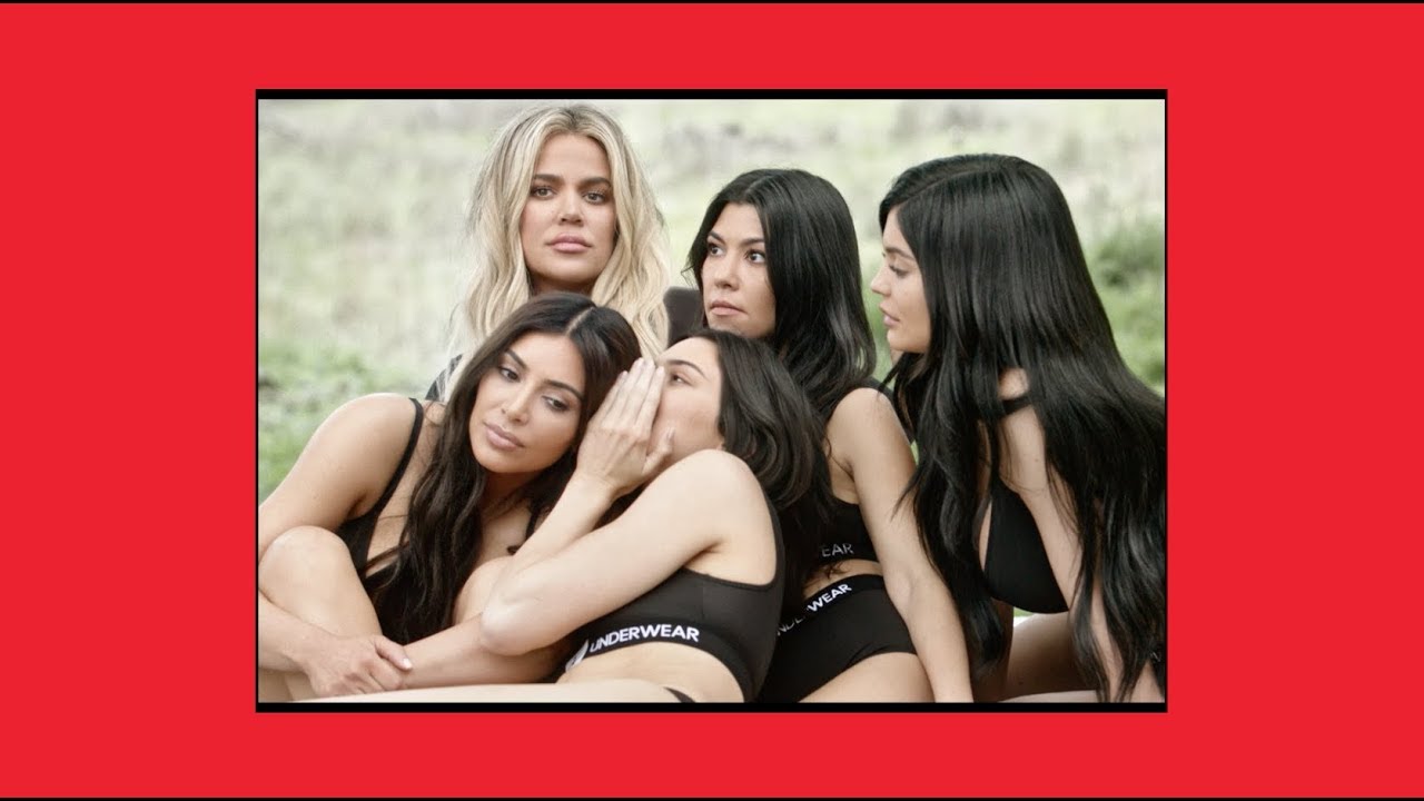 Kardashian Jenner Family in #MYCALVINS: Fall 2018 Campaign - Telephone Game