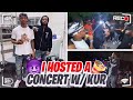 I Hosted A Concert W/KUR This How It Went⭐️🔥😱