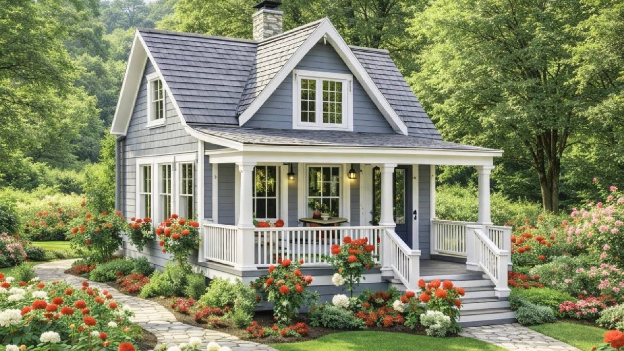 Coastal Cottage Escape – A Tiny Home of Timeless Elegance