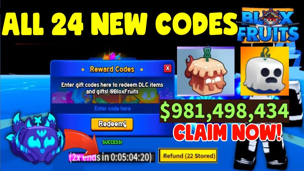 *NEW UPDATE 21* ALL WORKING CODES FOR BLOX FRUITS 2023! BLOX FRUITS