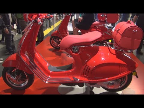 Video Piaggio Vespa 946 RED (2020) Exterior and Interior - youtube