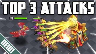 Top 3 EASY TH16 Attack Strategies for 2026! 3 Star CWL, War & Ranked Mode Bases! (Clash of Clans)