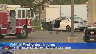 2 Aurora Firefighters Injured After Checking On Driver Who Appeared To Be Unresponsive