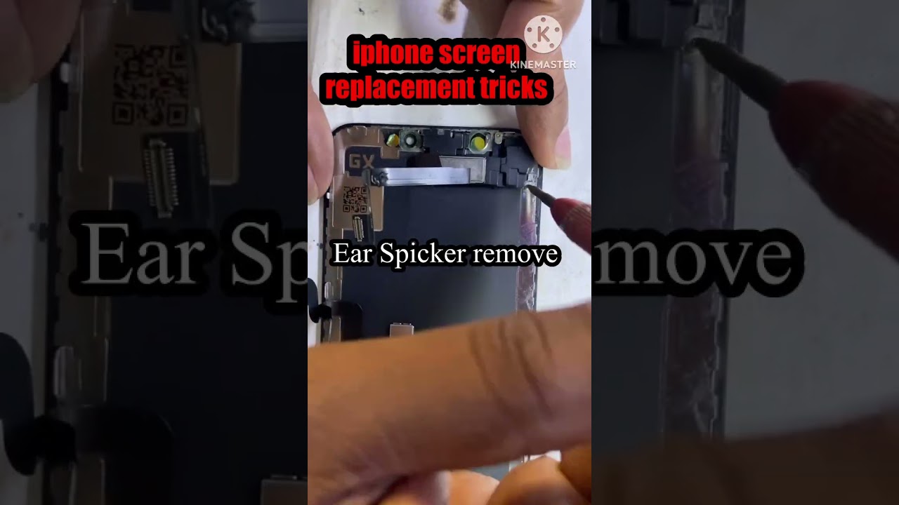 Iphone screen repair tricks 