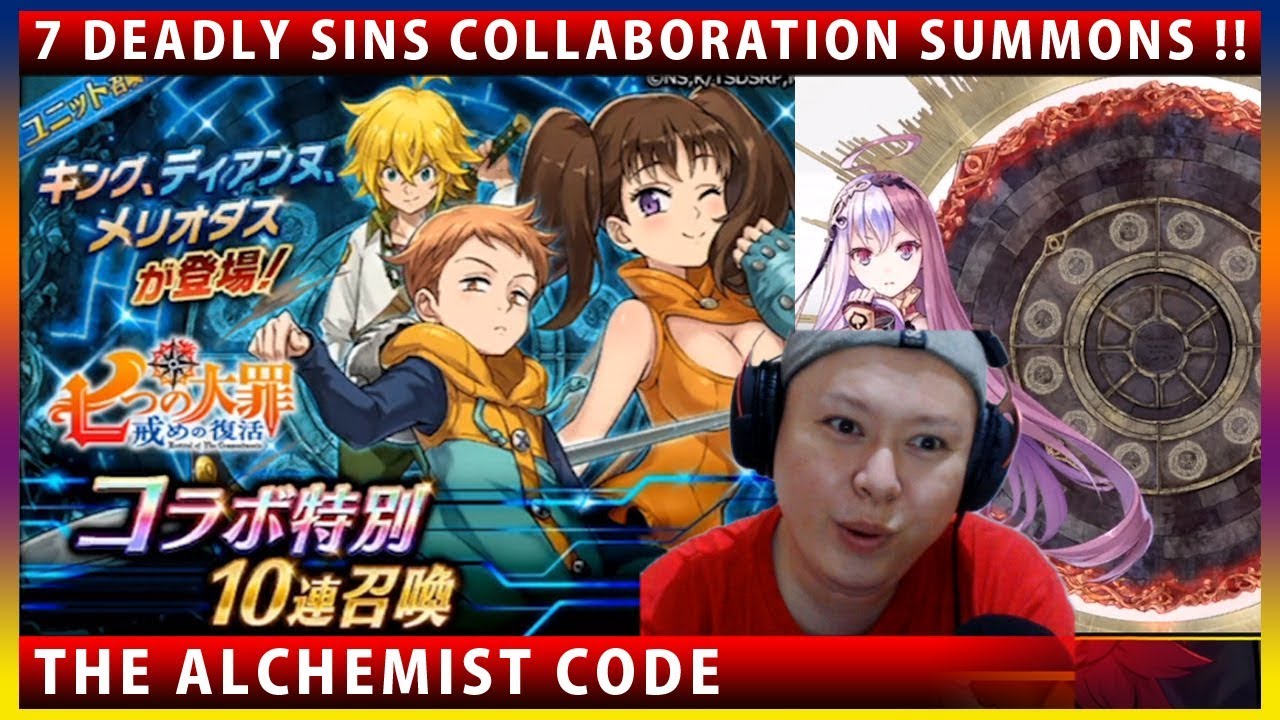 The Alchemist Code launches The Seven Deadly Sins collab with new