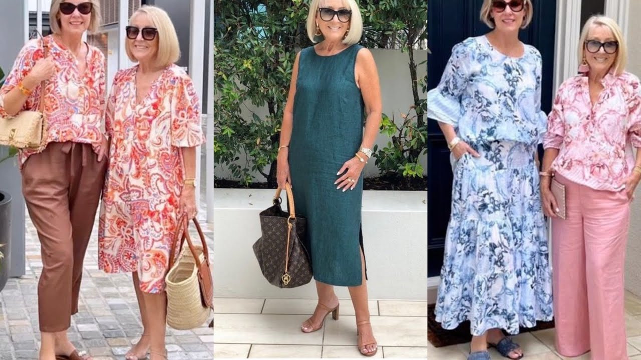 МОДА НА ЛЕТО 2023 ДЛЯ ЖЕНЩИН 50+❤️ КОМФОРТНЫЕ ОБРАЗЫ НА КАЖДЫЙ ДЕНЬ ❤️