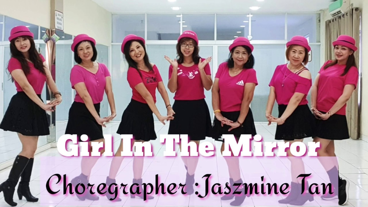 Girl In The Mirror Line Dance by Vi Linedance YouTube