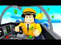 UÇAK Kaptanı oldum! Ve En iyi YARIŞ Uçağını Aldım! - ROBLOX
