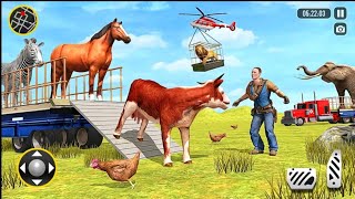 Wild Animal Cargo Truck Games 3D - Android Gameplay | Truck Driving Simulator Games screenshot 4