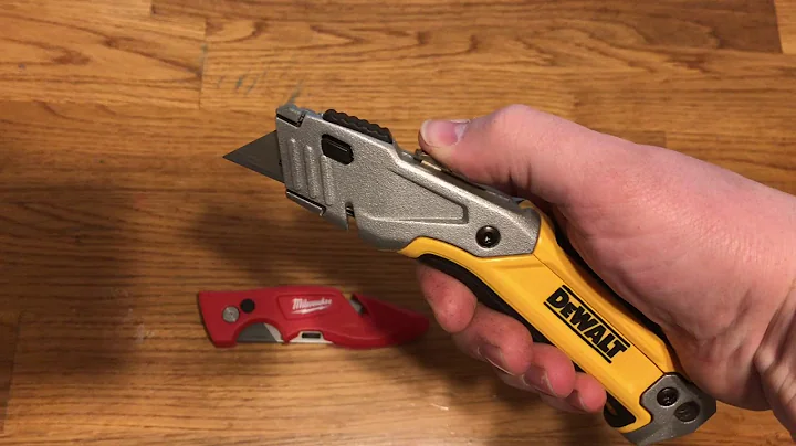 Milwaukee vs Dewalt utility knife review