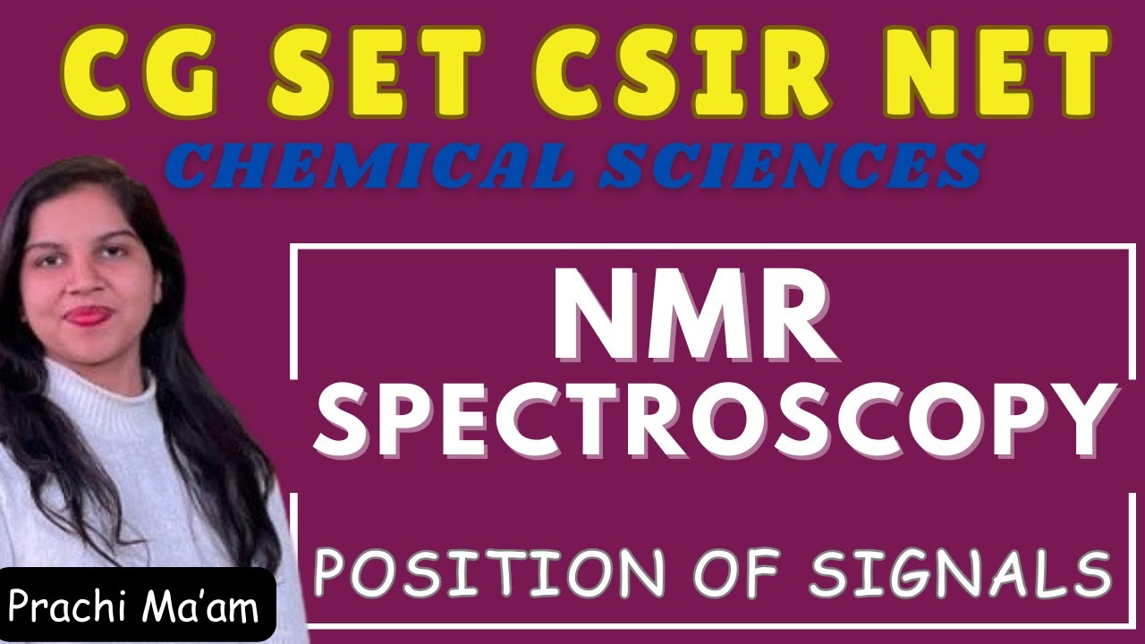 Position of Signals NMR Spectroscopy - 12 | CSIR NET / CG SET Chemical Science