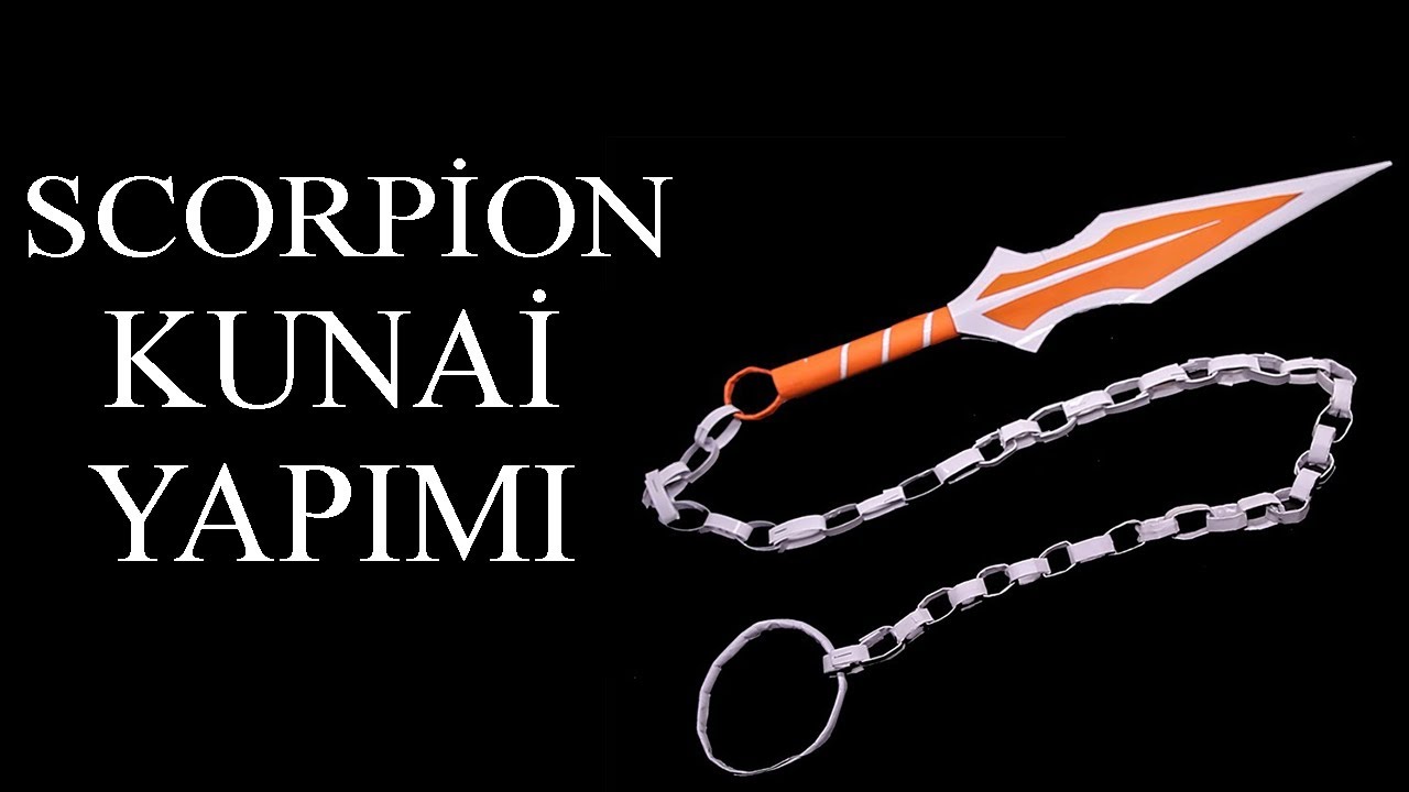 Origami Scorpion Kunai Yapımı / Making Origami Scorpion Kunai YouTube
