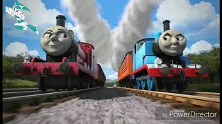 Thomas, James & Jenny Having A Race