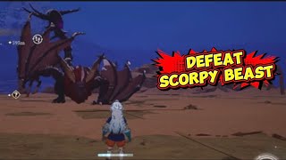 DEFEAT THE SCORPY BEAST ELIMINATE DANGER | THE SEVEN DEADLY SINS ORIGIN 7DS SDS