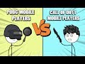PUBG Mobile Players VS Call Of Duty Mobile Players (The Real Battle)