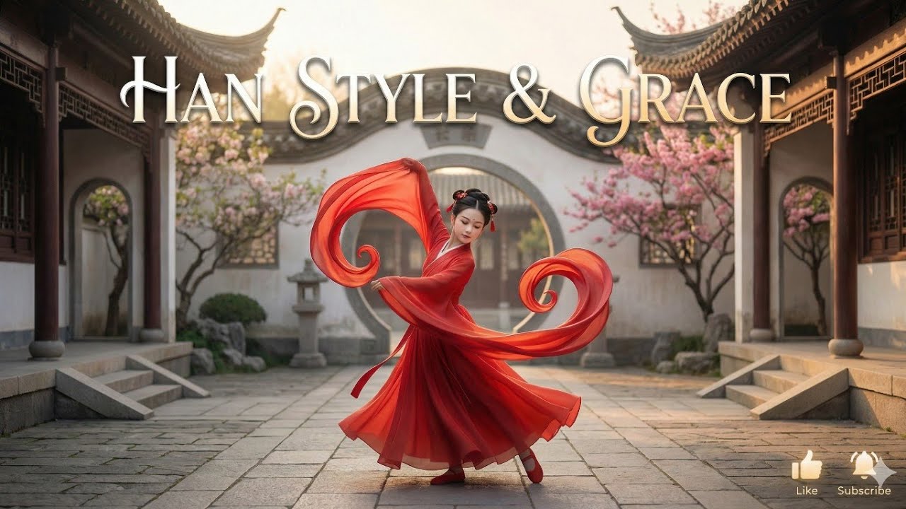 Han Style and Grace | Elegant Chinese Classical Dance 🩰 | Haiboya Music and Arts Education | 