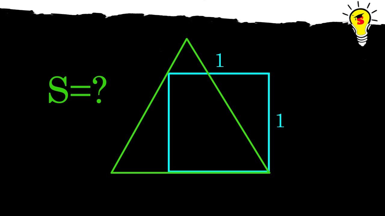 Найти площадь равностороннего треугольника // Формула площади ...
