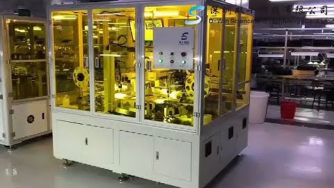 CCM camera module process Material label use High speed four positions auto film laminating machine