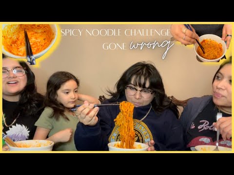 Spicy Noodle Challenge gone Wrong|Nel.b.g