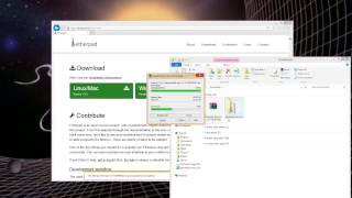 Etherpad download/setup/install