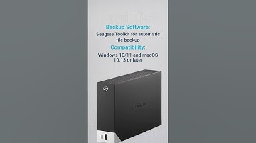 Seagate One Touch Hub 8TB External HDD – Desktop Hard Drive with USB Hub, Backup Software