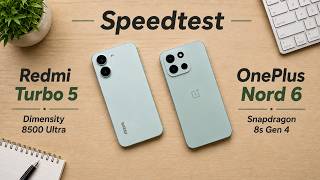 Redmi Turbo 5 vs OnePlus Nord 6 Speedtest Comparison | AnTuTu | Geekbench