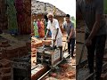 Desi Jugaad: Devnagari Wall Making Machine 🧱 #shorts
