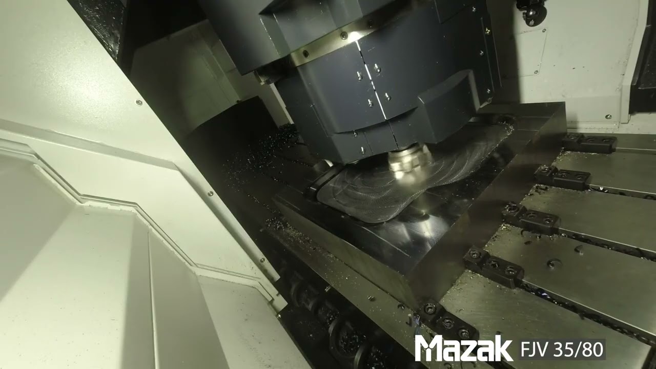Mazak FJV 35/80 - Demo - YouTube